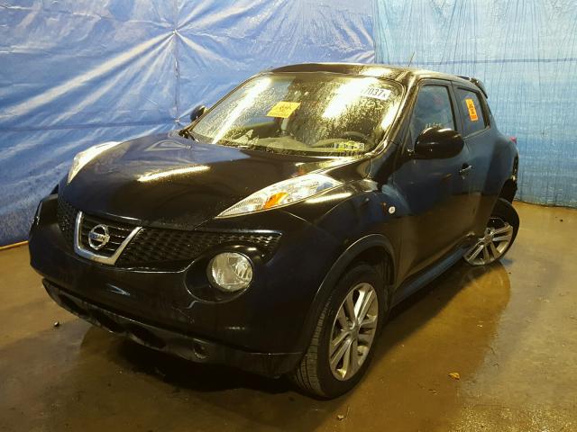 JN8AF5MV8DT230707 - 2013 NISSAN JUKE S BLACK photo 2