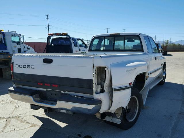 3B7MC33C6TM125876 - 1996 DODGE RAM 3500 WHITE photo 4