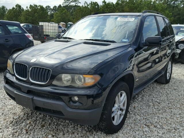 5UXFA13534LB09501 - 2004 BMW X5 3.0I BLACK photo 2