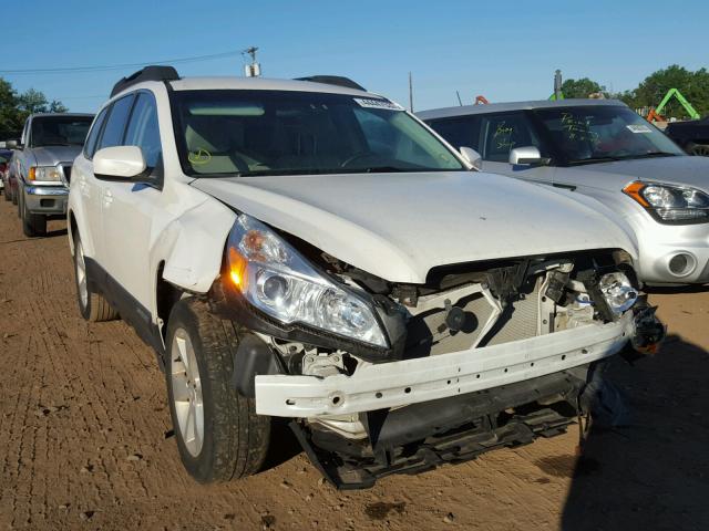 4S4BRBCCXD3323245 - 2013 SUBARU OUTBACK WHITE photo 9