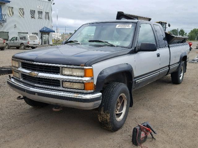 1GCGK29R2TE168803 - 1996 CHEVROLET GMT-400 K2 GRAY photo 2