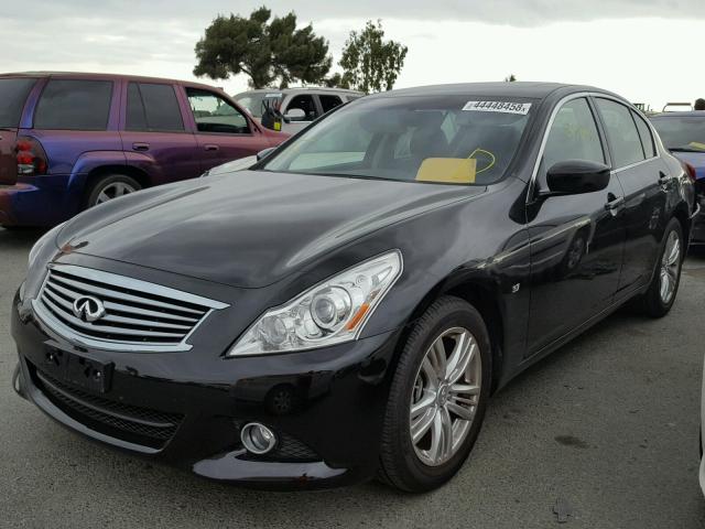 JN1CV6AP1FM500055 - 2015 INFINITI Q40 BLACK photo 2