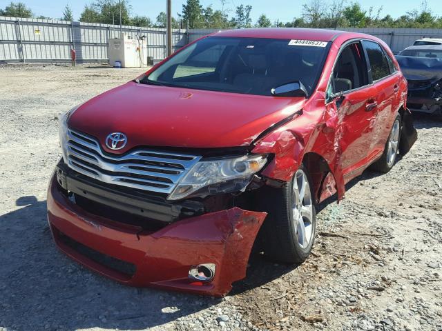 4T3BK11A99U014472 - 2009 TOYOTA VENZA BASE RED photo 2