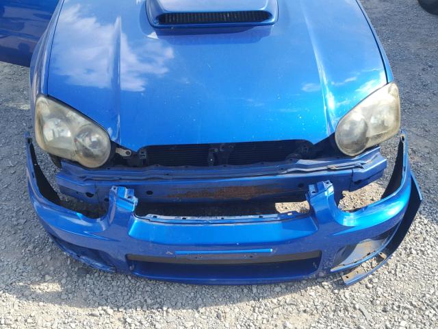 JF1GD29644G508576 - 2004 SUBARU IMPREZA WR BLUE photo 9