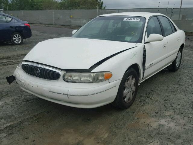 2G4WS52J021281761 - 2002 BUICK CENTURY CU WHITE photo 2