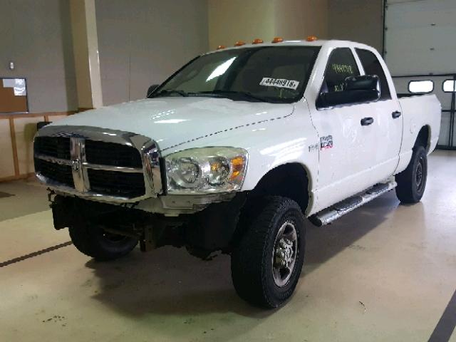 3D7KS28DX8G185709 - 2008 DODGE RAM 2500 S თეთრი ფოტო 2