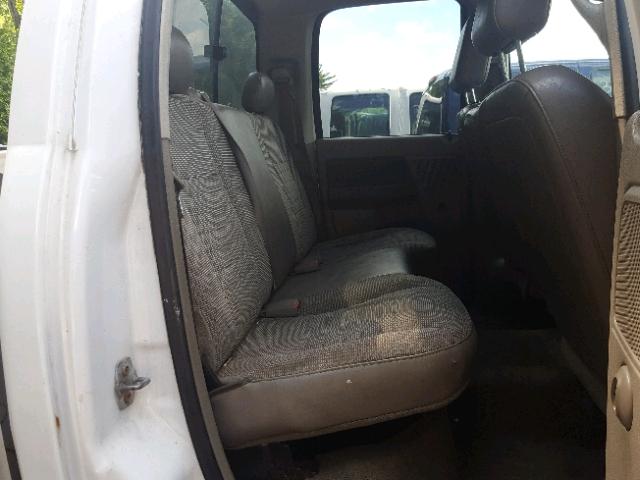 3D7KS28DX8G185709 - 2008 DODGE RAM 2500 S თეთრი ფოტო 6