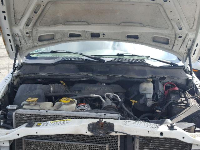 3D7KS28DX8G185709 - 2008 DODGE RAM 2500 S თეთრი ფოტო 7
