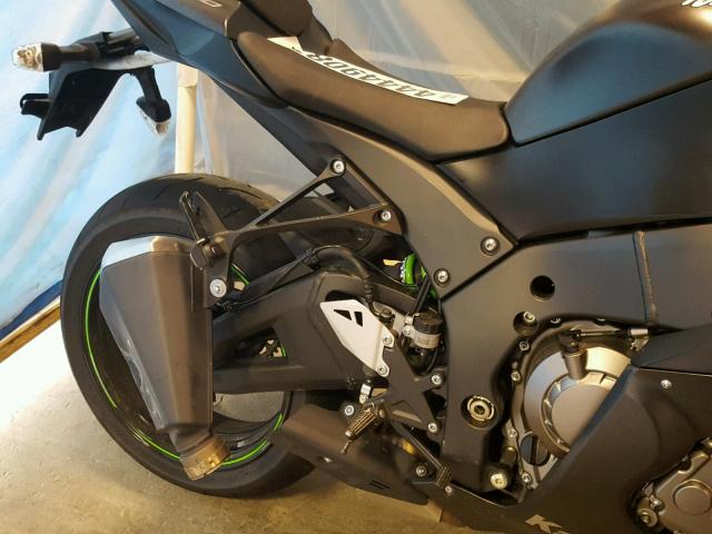 JKAZXCJ11FA026180 - 2015 KAWASAKI ZX1000 J BLACK photo 9