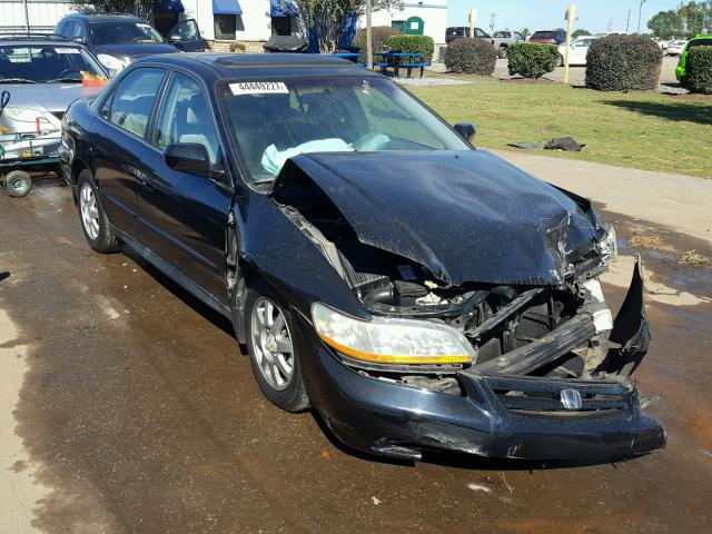 1HGCG56722A057812 - 2002 HONDA ACCORD SE BLACK photo 1