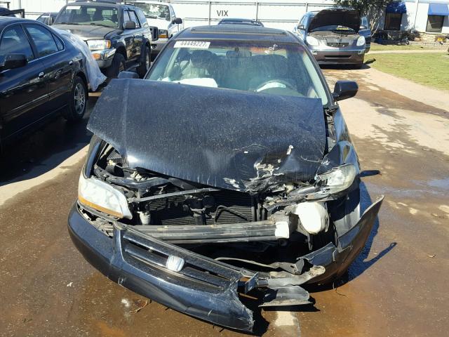 1HGCG56722A057812 - 2002 HONDA ACCORD SE BLACK photo 7