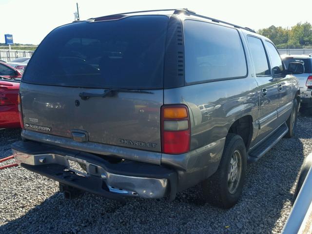 3GNEC16T01G145550 - 2001 CHEVROLET SUBURBAN GRAY photo 4