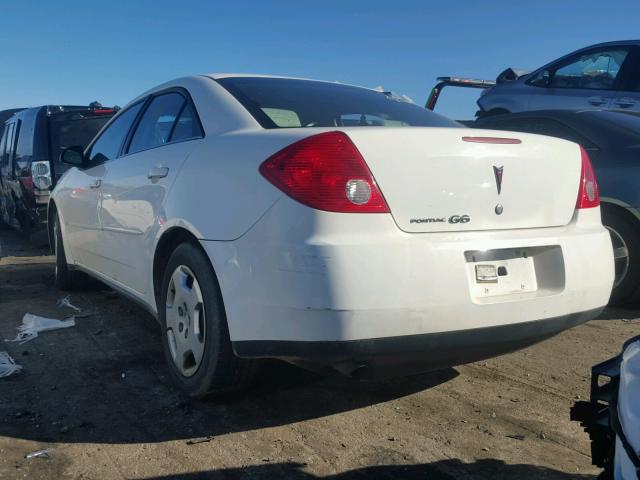 1G2ZF58B374274082 - 2007 PONTIAC G6 VALUE L WHITE photo 3