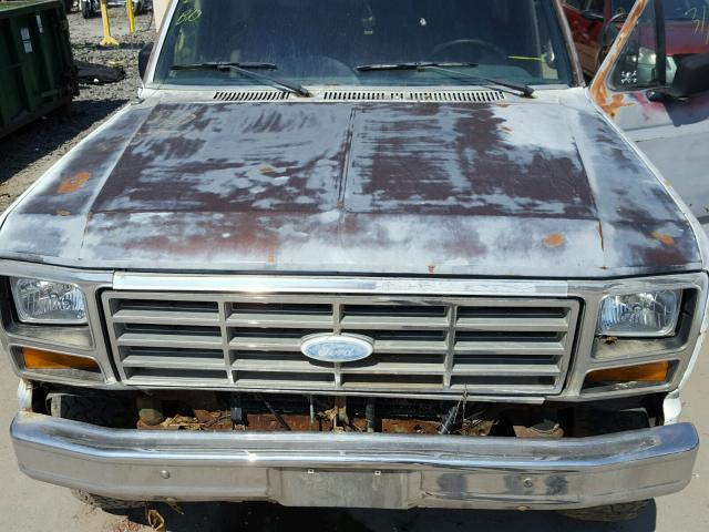 1FMDU15F2CLA53595 - 1982 FORD BRONCO U10 GRAY photo 7