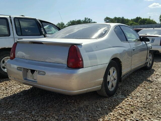 2G1WJ15N279210433 - 2007 CHEVROLET MONTE CARL SILVER photo 4