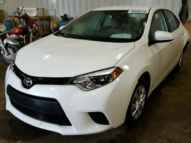 5YFBPRHE7EP011664 - 2014 TOYOTA COROLLA EC 白色 照片 2