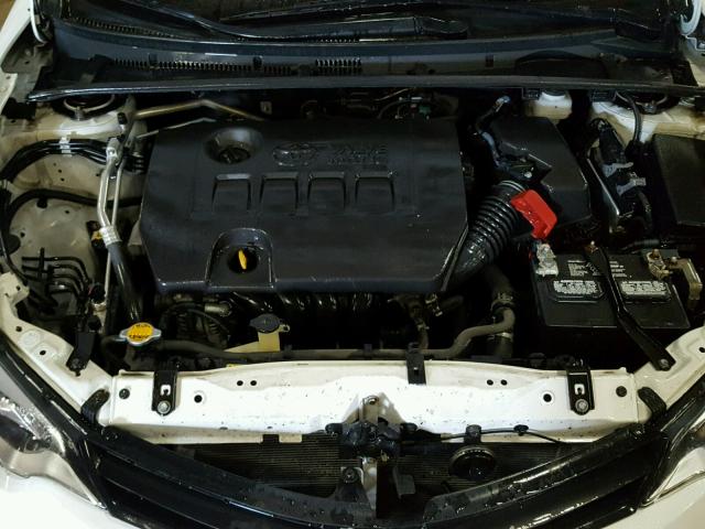 5YFBPRHE7EP011664 - 2014 TOYOTA COROLLA EC 白色 照片 7