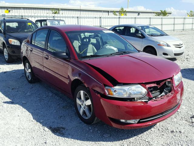 1G8AL55F96Z195617 - 2006 SATURN ION LEVEL Tünd qırmızı foto 1