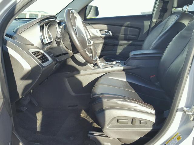 2GKALUEK5D6235024 - 2013 GMC TERRAIN SL SILVER photo 5