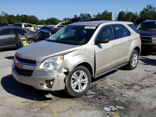 2GNALBEK7D1221727 - 2013 CHEVROLET EQUINOX LS TAN photo 2