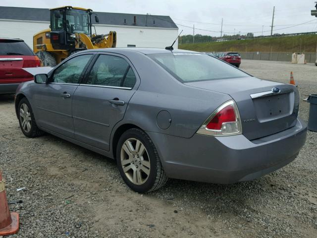 3FAHP08Z37R143378 - 2007 FORD FUSION SEL GRAY photo 3