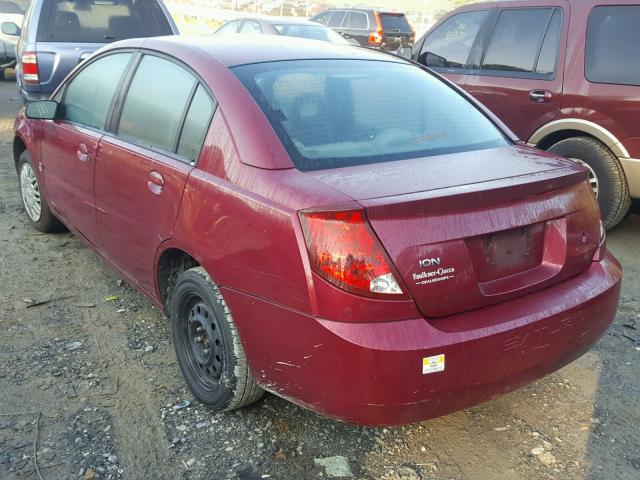 1G8AJ52F64Z181035 - 2004 SATURN ION LEVEL 红色 照片 3
