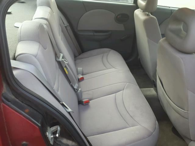 1G8AJ52F64Z181035 - 2004 SATURN ION LEVEL 红色 照片 6