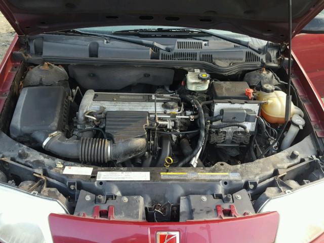 1G8AJ52F64Z181035 - 2004 SATURN ION LEVEL 红色 照片 7