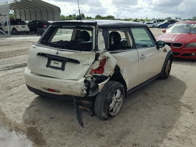 WMWSU3C57DT685265 - 2013 MINI COOPER CREAM photo 4