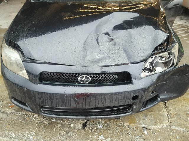 JTKDE167080241932 - 2008 SCION TC BLACK photo 7