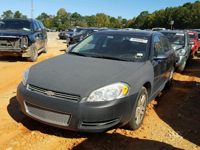 2G1WG5E3XD1161111 - 2013 CHEVROLET IMPALA LT BLACK photo 2