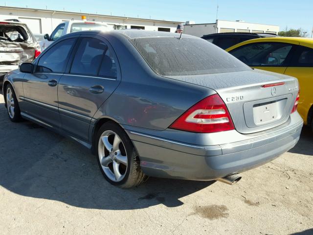 WDBRF40JX5F615647 - 2005 MERCEDES-BENZ C 230K SPO CREAM photo 3