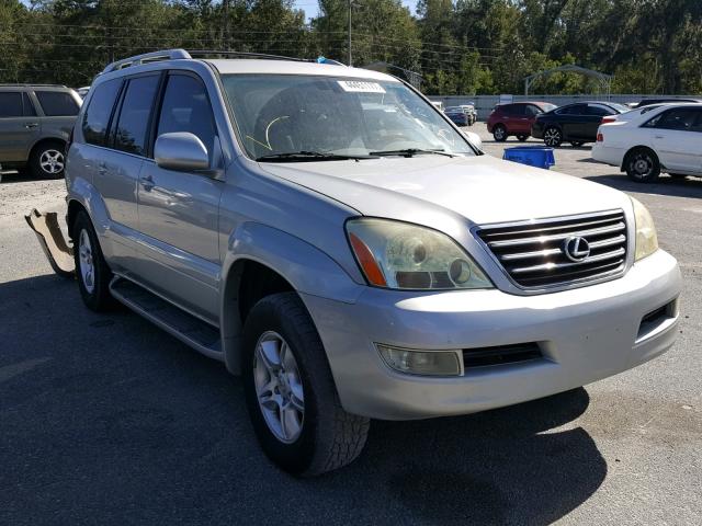 JTJBT20X740067545 - 2004 LEXUS GX 470 SILVER photo 1