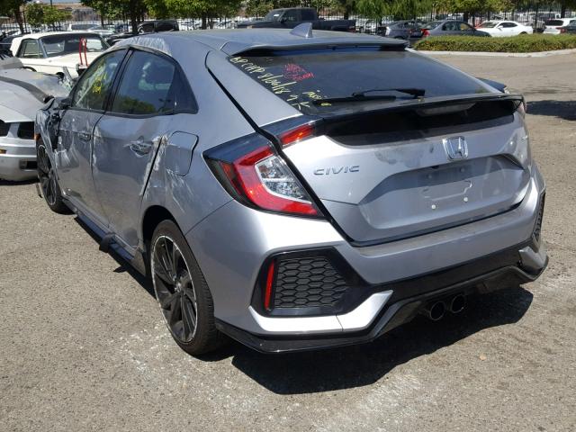 SHHFK7H40HU415884 - 2017 HONDA CIVIC SPOR 银色 照片 3