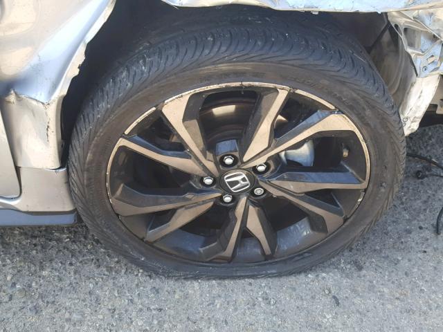 SHHFK7H40HU415884 - 2017 HONDA CIVIC SPOR 银色 照片 9