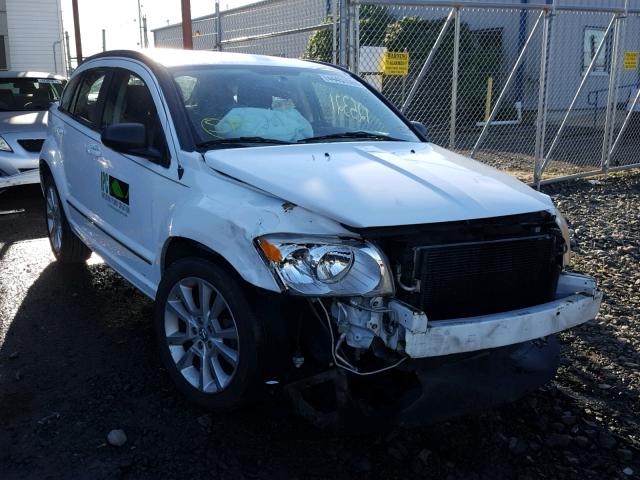 1B3CB5HA9BD229503 - 2011 DODGE CALIBER HE WHITE photo 1