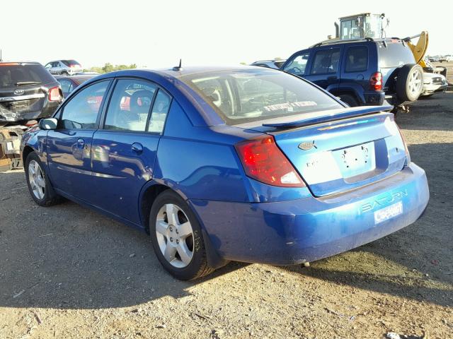 1G8AJ55F56Z101917 - 2006 SATURN ION LEVEL BLUE photo 3