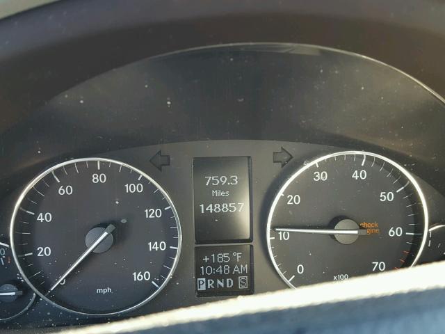 WDBRF52H86A882199 - 2006 MERCEDES-BENZ C GENERATI SILVER photo 8