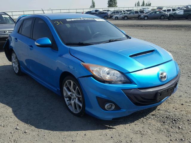 JM1BL1K43B1466623 - 2011 MAZDA SPEED 3 BLUE photo 1