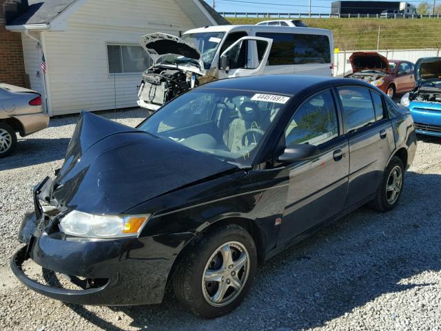 1G8AJ55F06Z114185 - 2006 SATURN ION LEVEL BLACK photo 2