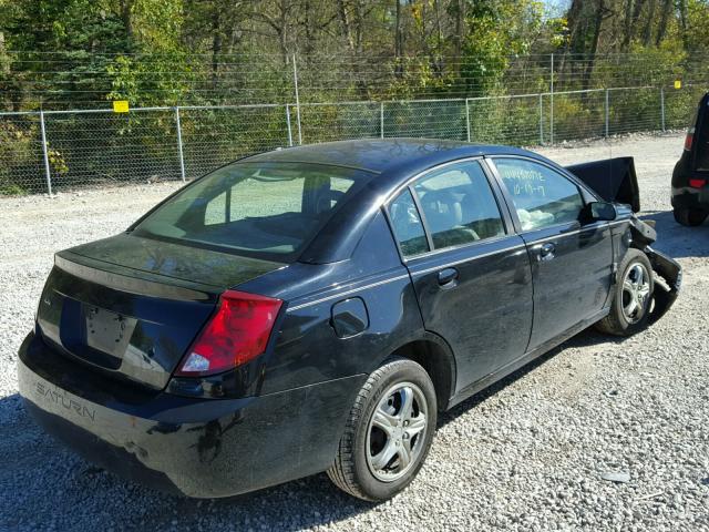 1G8AJ55F06Z114185 - 2006 SATURN ION LEVEL BLACK photo 4