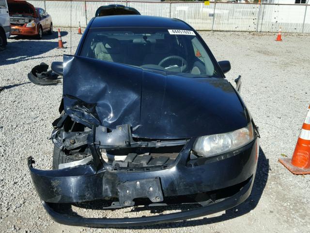 1G8AJ55F06Z114185 - 2006 SATURN ION LEVEL BLACK photo 9