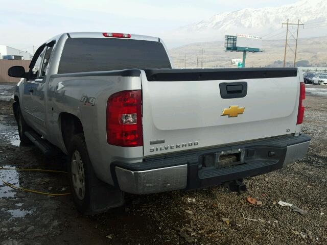 1GCRKSE76CZ272040 - 2012 CHEVROLET SILVERADO SILVER photo 3