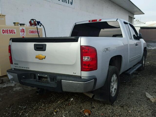 1GCRKSE76CZ272040 - 2012 CHEVROLET SILVERADO SILVER photo 4