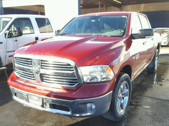 1C6RR7LTXDS571797 - 2013 RAM 1500 SLT RED photo 2