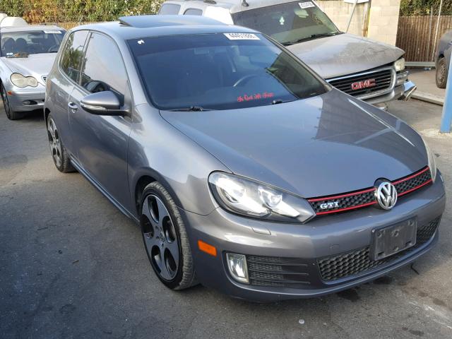 WVWED7AJ3AW428184 - 2010 VOLKSWAGEN GTI GRAY photo 1