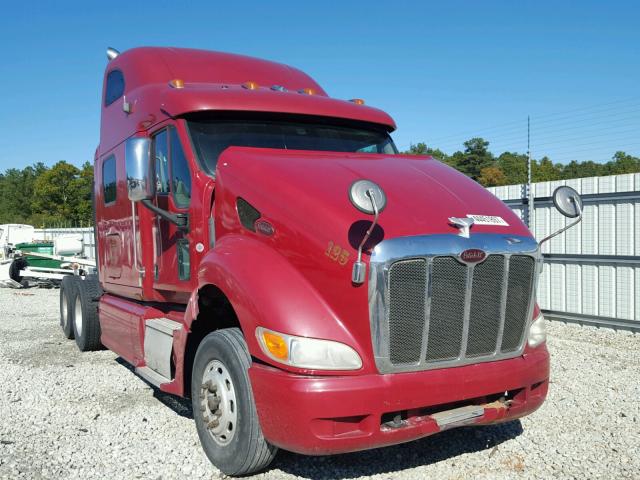 1XP7D49X0AD104720 - 2010 PETERBILT 387 RED photo 1