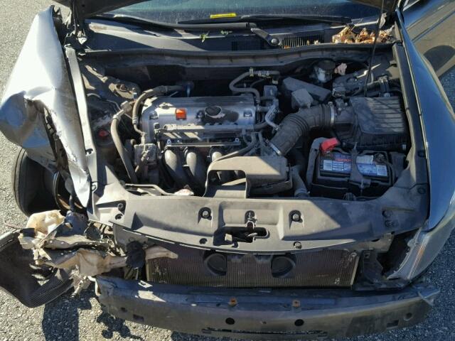 1HGCP2F64BA135805 - 2011 HONDA ACCORD SE GRAY photo 7