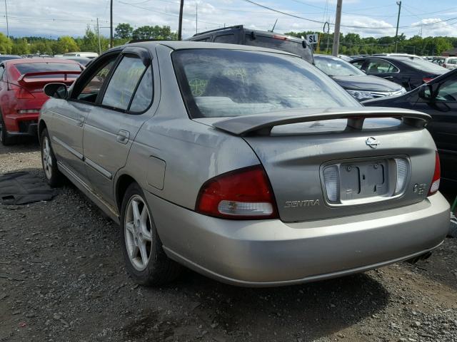 3N1BB51D41L116245 - 2001 NISSAN SENTRA SE SILVER photo 3