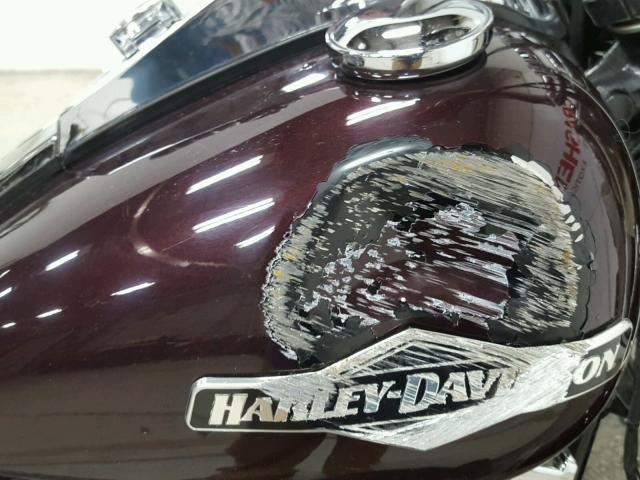 1HD1BWB156Y019563 - 2006 HARLEY-DAVIDSON FLSTCI PURPLE photo 11